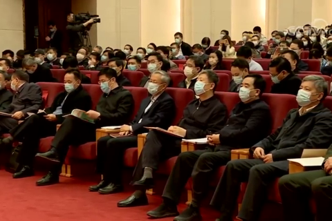 党史学习教育中央宣讲团首场报告会